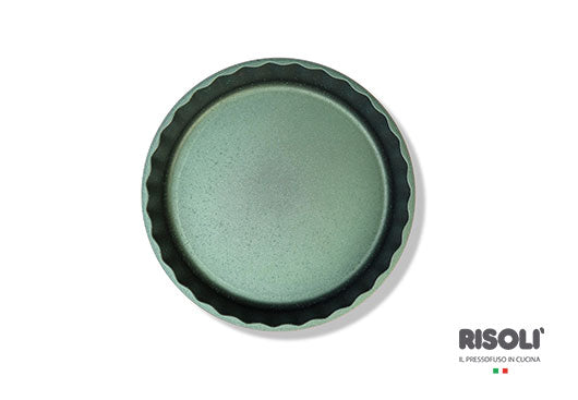 Rostiera Dr. Green in alluminio pressofuso con coperchio e due maniglie,  dim.36x24cm