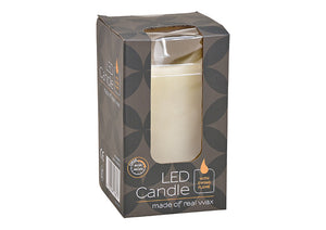 Candela led SWING FLAME Ø7.5 x 15 bianco crema