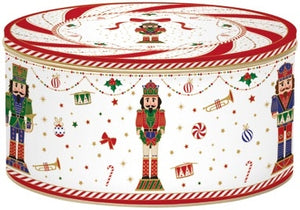 Scatola di latta 20 cm Nutcracker Twist