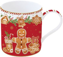 Carica l&#39;immagine nel visualizzatore di Gallery, Set 2 tazze in porcellana Fancy Gingerbread
