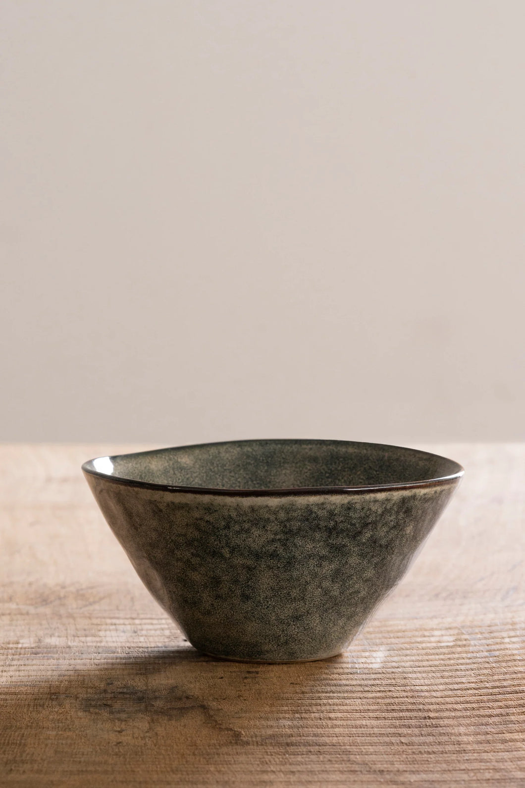 Bowl Ø14 organic green DUTCH ROSE