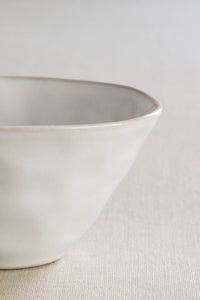 Bowl Ø14 organic white DUTCH ROSE