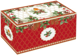 Set 2 tazze porcellana in confezione regalo Christmas Berries