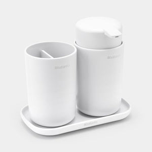 Set 3 accesori bagno ReNew Fresh White