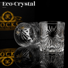 Carica l&#39;immagine nel visualizzatore di Gallery, Set 2 bicchieri tumbler da whisky - Soleil Whisky Glass Edition R.O.C.K.S.
