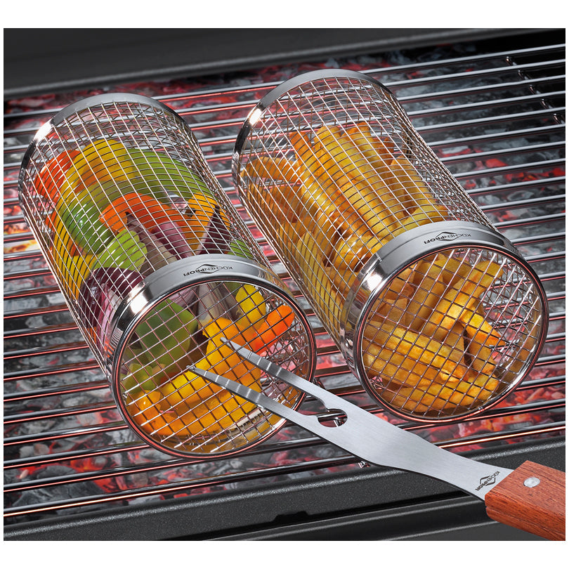 Cestello cottura bbq Grillkorb Rondo Kuchenprofi