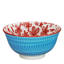 Carica l&#39;immagine nel visualizzatore di Gallery, Ciotola Bowl Poke Rombi Blu CILIO Ø18
