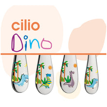 Carica l&#39;immagine nel visualizzatore di Gallery, Set posate per bambini in acciaio Dino
