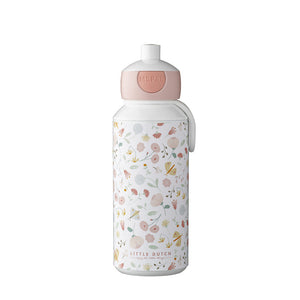 Borraccia Pop-Up Little Dutch Flowers & Butterflies 400ml