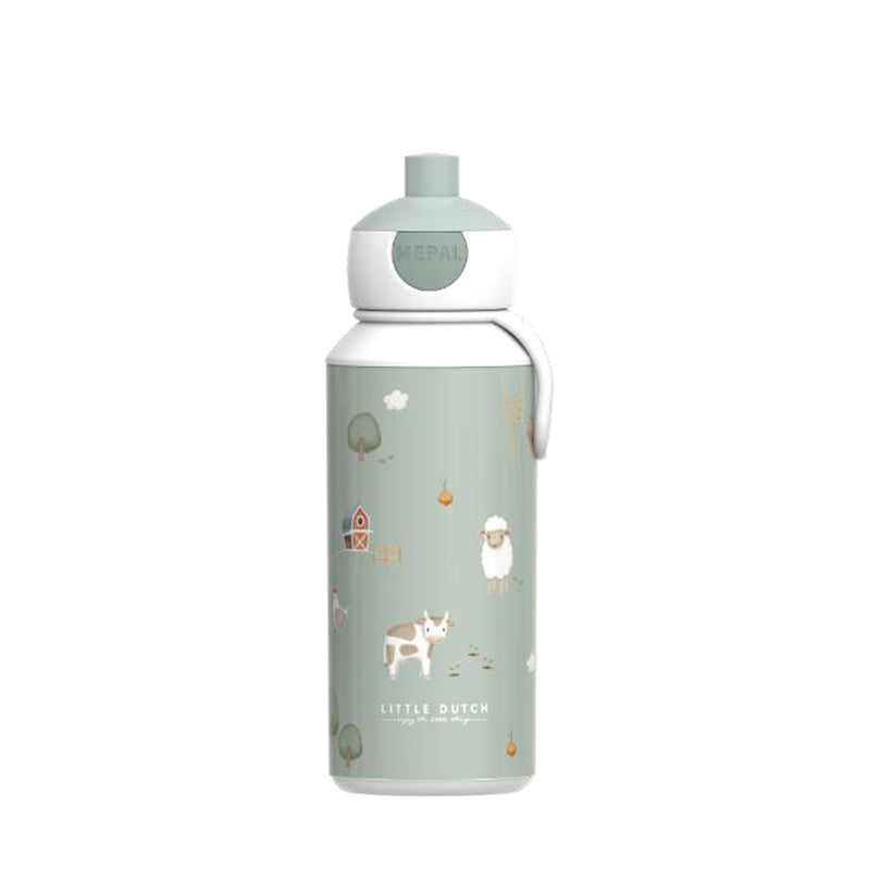 Borraccia Pop-Up Little Dutch Little Farm 400ml