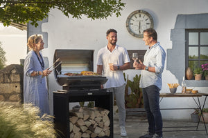 Barbecue a legna e carbonella Le Marquier XL60DUO