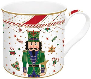 Set 6 tazzine con piattino Nutcracker Twist gift box