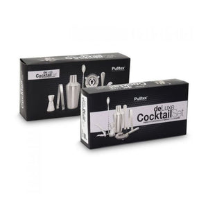 Cocktails set deluxe 7 pezzi inox Pulltex