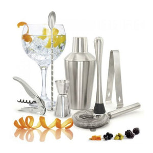 Cocktails set deluxe 7 pezzi inox Pulltex