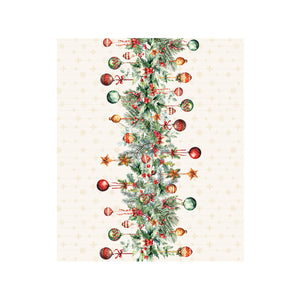 Tovaglia 10 posti cm 150x270 Christmas Bubble