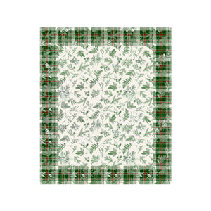 Tovaglia 10 posti cm 150x270 Christmas Lapland Verde