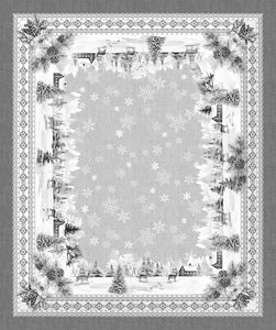 Tovaglia 6 posti cm 150x180 Christmas Santa Claus