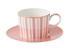 Carica l&#39;immagine nel visualizzatore di Gallery, Tazza da the con piattino 240ml Regency Pink
