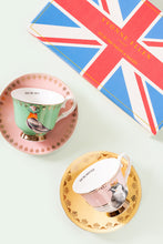 Carica l&#39;immagine nel visualizzatore di Gallery, Set 2 tazze da the con piattino Yvonne Ellen Best Of British
