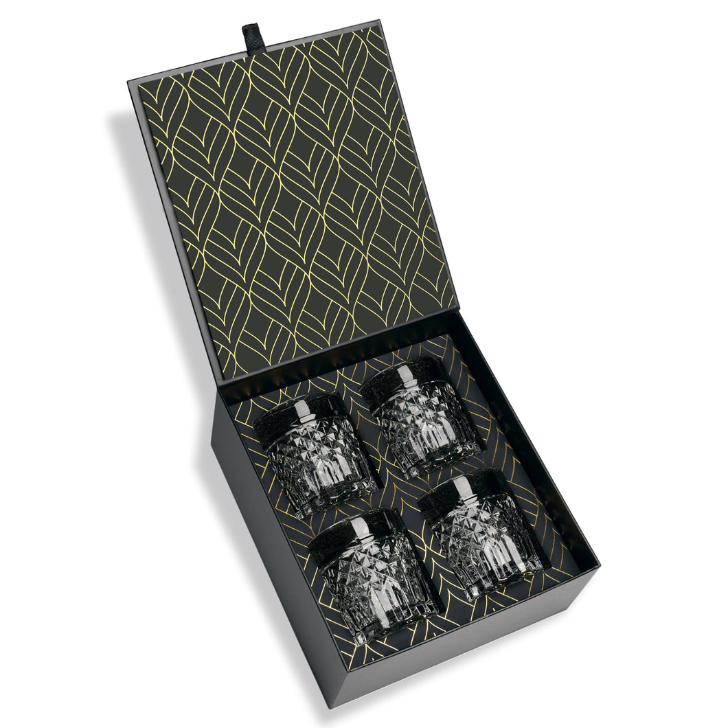 Set regalo 4 bicchieri da whisky Prestige R.O.C.K.S.