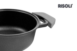 Casseruola cocotte Gourmet Black Plus Ø28 Risolì