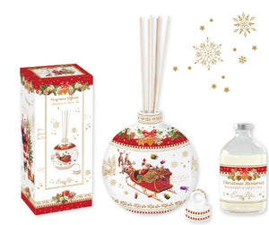 Diffusore per essenze in porcellana in confezione regalo Christmas Memories