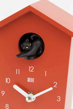 Carica l&#39;immagine nel visualizzatore di Gallery, Orologio a cucu KOOKOO animal house rosso
