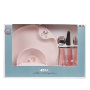 Set stoviglie per bambini Mepal Little Dutch Flowers & Butterflies