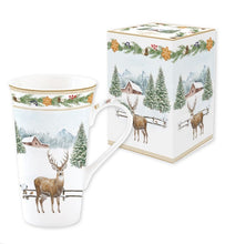 Carica l&#39;immagine nel visualizzatore di Gallery, Tazza alta 600 ml  in confezione regalo WHITE FOREST
