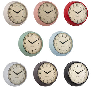 Orologio da parete PLINT Retro Wall Clock nero