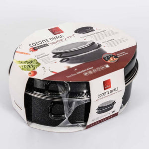 Cocotte rostiera ovale 2 in1 Baumalu