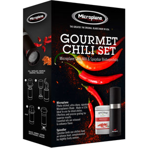 Microplane Gourmet Chili Set macinaspezie e chili in confezione regalo